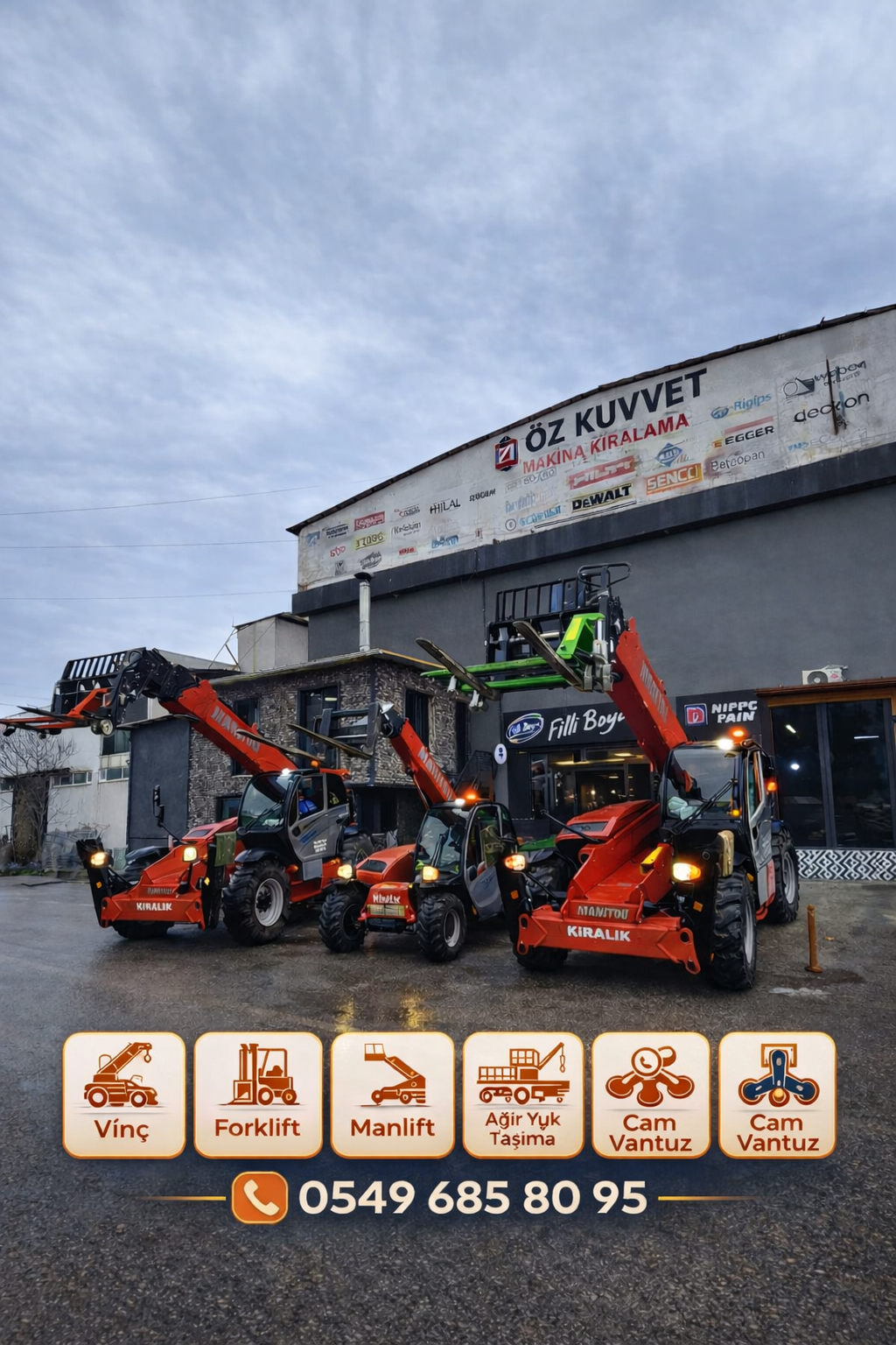 Denizli Manitou Kiralama – Güvenilir Hizmet