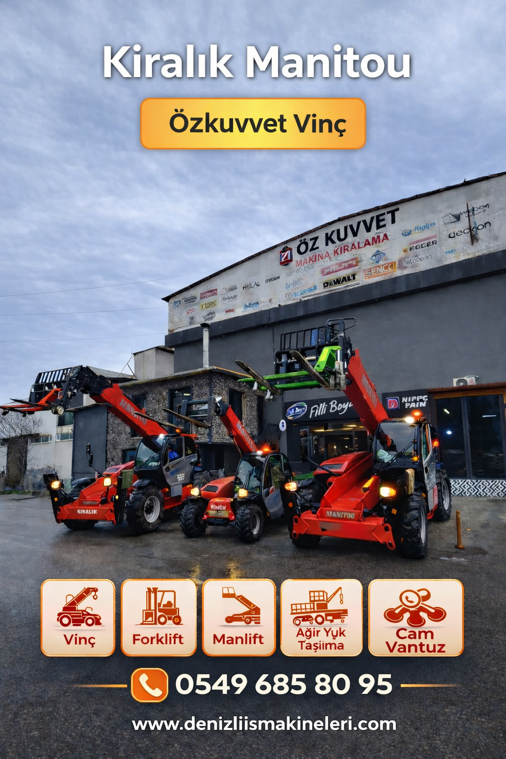 Merkezefendi Manitou Kiralama